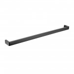 Cavallo Gun Metal Grey Square Single Towel Rail 800mm